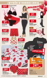 Gazetka promocyjna E Leclerc - Gazetka - ważna od 22.02 do 22.02.2025 - strona 7 - produkty: Top, Ser, Kapcie, Pościel, Biustonosz, Karp, T-shirt, Figi, Komplet pościeli, Poduszka, Bokserki, Piżama