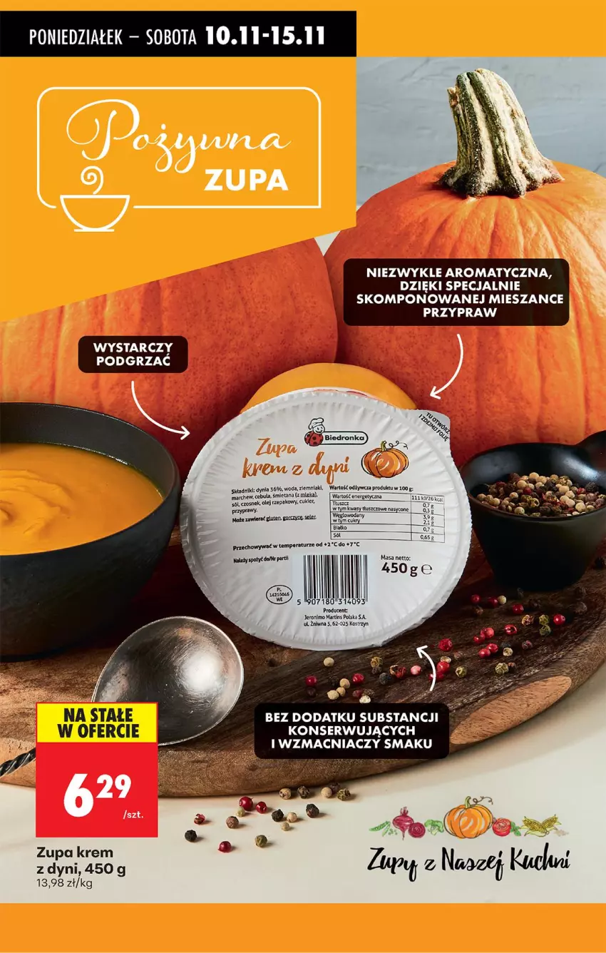 Gazetka promocyjna Biedronka - Od Poniedziałku - ważna 10.11 do 15.11.2025 - strona 83 - produkty: Cebula, Cukier, Czosnek, Olej, Olej rzepakowy, Ser, Woda, Ziemniaki, Zupa