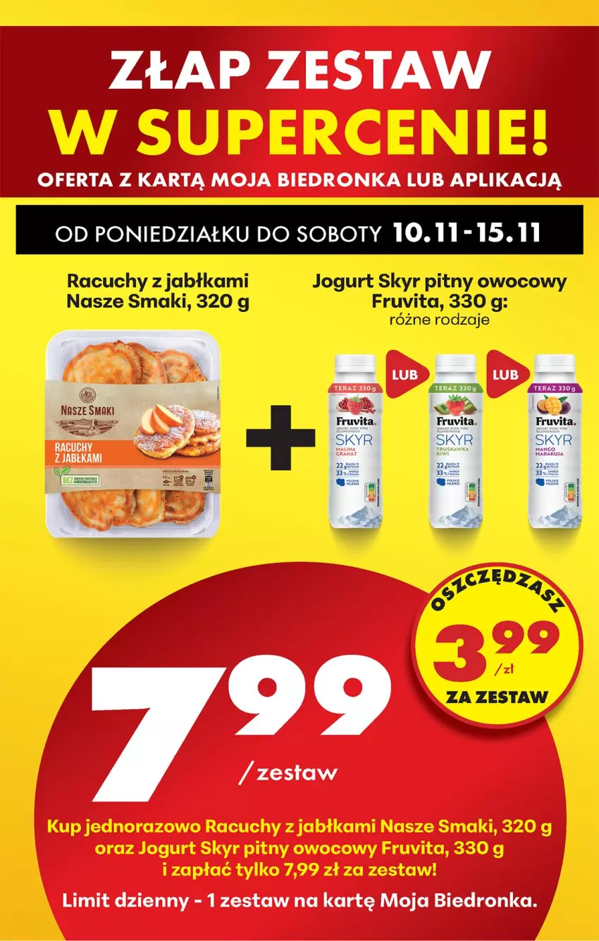 Gazetka promocyjna Biedronka - Od Poniedziałku - ważna 10.11 do 15.11.2025 - strona 87 - produkty: Jabłka, Jogurt, Tera
