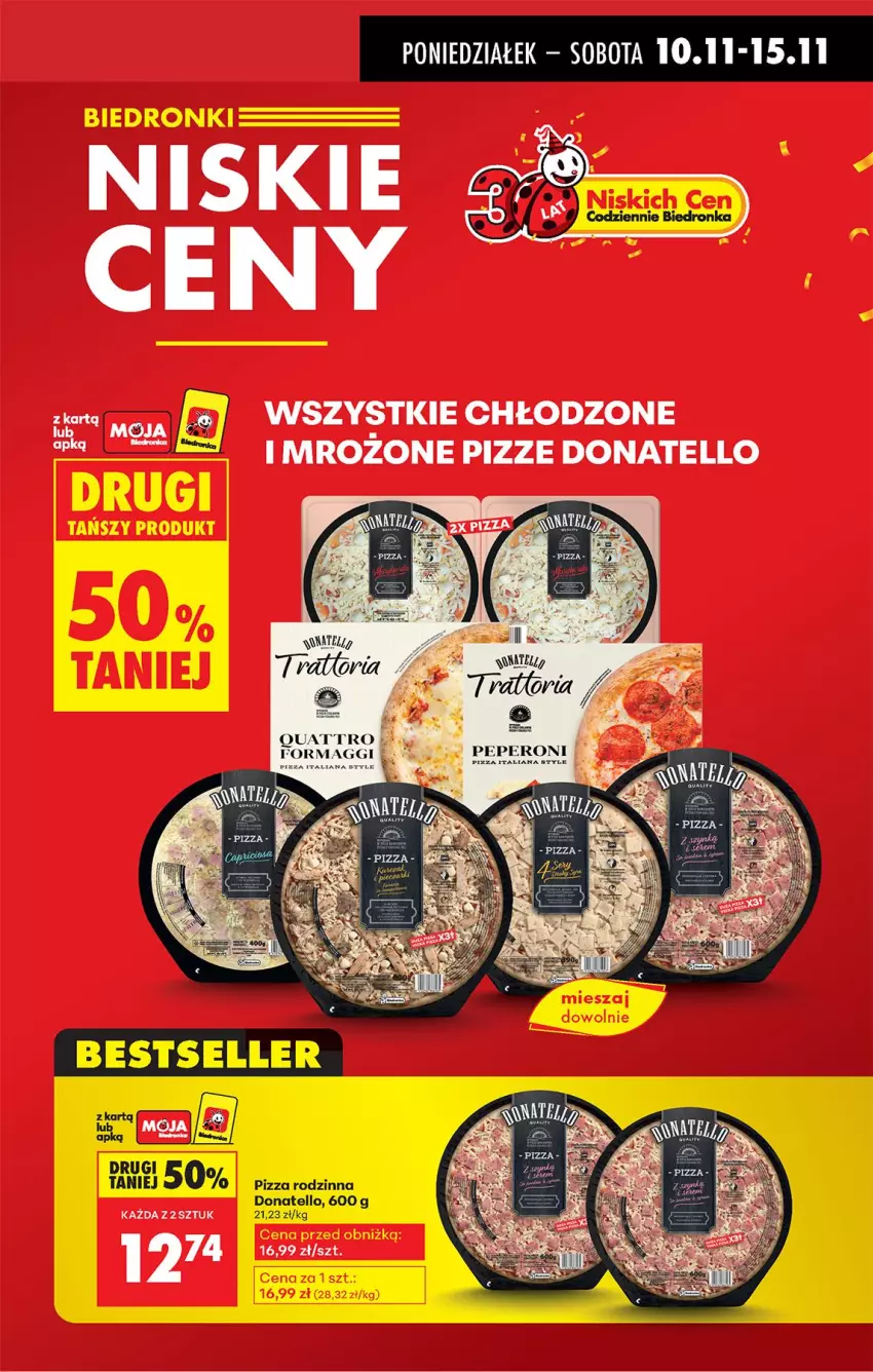 Gazetka promocyjna Biedronka - Od Poniedziałku - ważna 10.11 do 15.11.2025 - strona 9 - produkty: Pizza