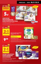 Gazetka promocyjna Biedronka - Od Poniedziałku - Gazetka - ważna od 15.11 do 15.11.2025 - strona 15 - produkty: Por, Gra, Papier, Pieluchy, Majtki, Papier toaletowy, Dada, Ręcznik, Dzieci, Pieluchomajtki, Ręczniki papierowe, Fa