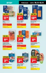 Gazetka promocyjna Biedronka - Od Poniedziałku - Gazetka - ważna od 15.11 do 15.11.2025 - strona 33 - produkty: Sałatka, Sos, Ryba po grecku, Ryba, Kawa, Sałat, Szprot, Pstrąg, Koreczki śledziowe, Tuńczyk, Olej