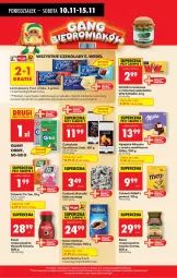 Gazetka promocyjna Biedronka - Od Poniedziałku - Gazetka - ważna od 15.11 do 15.11.2025 - strona 42 - produkty: Kawa rozpuszczalna, Por, Gra, Cukier, Kawa mielona, Kawa, Mleczko, Czekolada, Prima, Orbit, Cukierki, Jacobs, Lindt, Milka, Michałki