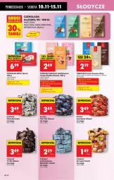 Gazetka promocyjna Biedronka - Od Poniedziałku - Gazetka - ważna od 15.11 do 15.11.2025 - strona 56 - produkty: Ser, Por, Cukier, Praliny, Wawel, Sport, Czekolada, Deser, Cukierki, Ritter Sport, Kakao, Allegro, Michałki