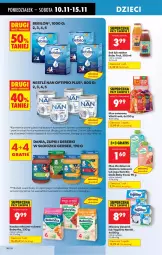 Gazetka promocyjna Biedronka - Od Poniedziałku - Gazetka - ważna od 15.11 do 15.11.2025 - strona 72 - produkty: Sok, Ser, Ryż, Por, Mus, Gra, Gerber, Jogurt, BoboVita, O nas, Dada, NAN Optipro, Serek, Dzieci, Deser, Karmi, Nektar, Kokos, Mleko, LG, BEBILON