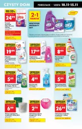 Gazetka promocyjna Biedronka - Od Poniedziałku - Gazetka - ważna od 15.11 do 15.11.2025 - strona 75 - produkty: Pur, Gra, Do mycia naczyń, Ajax, Spray do czyszczenia, Lovela, Proszek do prania, Płyn do mycia naczyń, Odplamiacz, Mleczko, Fairy, Płyn do mycia, Vanish, Flora, Płyn do szyb, Ambi Pur, Fa