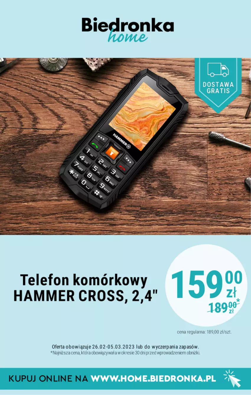 Gazetka promocyjna Biedronka - Biedronka Home - ważna 26.02 do 05.03.2023 - strona 3 - produkty: Gra, Telefon