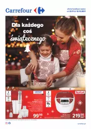 Gazetka promocyjna Carrefour - Gazetka Dla każdego coś świątecznego - Gazetka - ważna od 12.12 do 12.12.2021 - strona 1 - produkty: Piec, Top, Sok, Noż, Miarka, Blender, Tefal, Zelmer, Fa