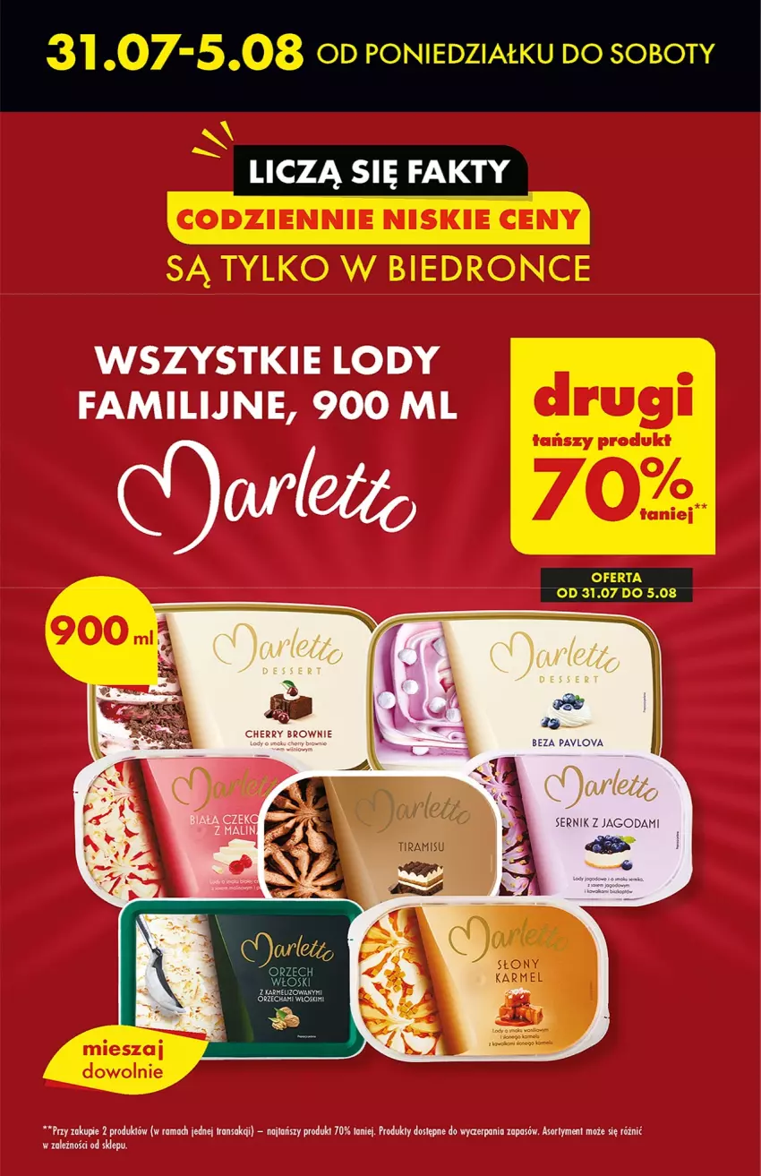 Gazetka promocyjna Biedronka - od Poniedziałku - ważna 07.08 do 12.08.2023 - strona 11 - produkty: Fa, Lody, Rama, Tran