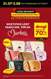 Gazetka promocyjna Biedronka - od Poniedziałku - Gazetka - ważna od 12.08 do 12.08.2023 - strona 11 - produkty: Rama, Tran, Lody, Fa