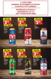 Gazetka promocyjna Biedronka - od Poniedziałku - Gazetka - ważna od 12.08 do 12.08.2023 - strona 43 - produkty: Piwa, Piwo, Sok, Koc, Gra, Heineken, Tyskie, Warka, Radler, Okocim, LG