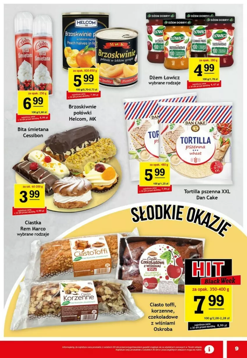 Gazetka promocyjna Gram market - ważna 27.11 do 03.12.2024 - strona 16 - produkty: Dan Cake, Dżem, Tortilla