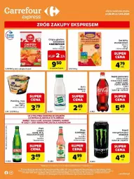 Gazetka promocyjna Carrefour - Gazetka Express - Gazetka - ważna od 01.06 do 01.06.2026 - strona 2 - produkty: Piwa, Piwo, Piec, Ser, Mus, Gra, BIC, Włoszczowski, Cars, Robico, Napój gazowany, Pudding, Fanta, Sprite, Napój, Kefir, Fa