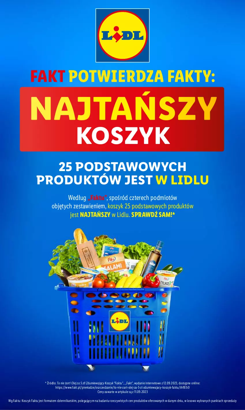 Gazetka promocyjna Lidl - GAZETKA - ważna 21.09 do 23.09.2023 - strona 3 - produkty: Fa, Kosz, Olej