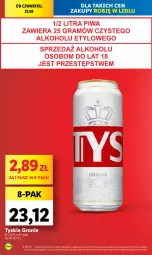 Gazetka promocyjna Lidl - GAZETKA - Gazetka - ważna od 23.09 do 23.09.2023 - strona 10 - produkty: Piwa, Gra, Tyskie