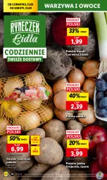 Gazetka promocyjna Lidl - GAZETKA - Gazetka - ważna od 23.09 do 23.09.2023 - strona 20 - produkty: Cebula, Warzywa, Warzywa i owoce, Ziemniaki, Buraki, Owoce, Jabłka