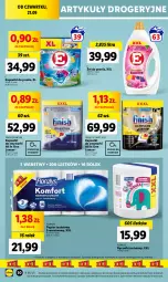 Gazetka promocyjna Lidl - GAZETKA - Gazetka - ważna od 23.09 do 23.09.2023 - strona 42 - produkty: Papier, Finish, Ręcznik kuchenny, Papier toaletowy, Ręcznik, Zmywarki, Flora, Kapsułki do prania