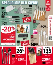Gazetka promocyjna Selgros - Oferta przemysłowa - Gazetka - ważna od 16.03 do 16.03.2022 - strona 13 - produkty: Makaron, Noż, Nóż uniwersalny, Stojak, Widelec