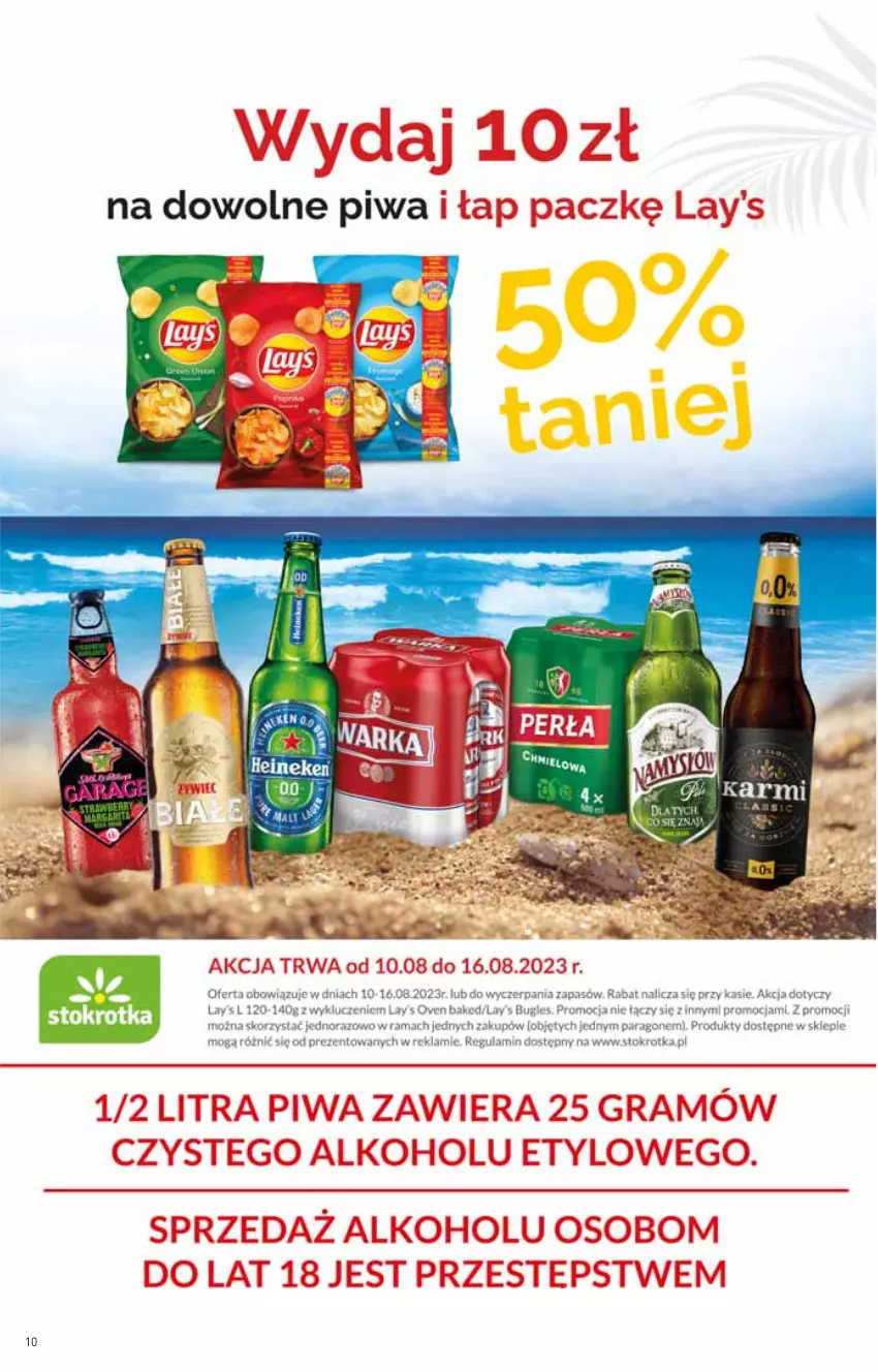 Gazetka promocyjna Stokrotka - Market - ważna 10.08 do 16.08.2023 - strona 10