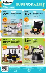 Gazetka promocyjna Biedronka - Gazetka - ważna od 28.09 do 28.09.2024 - strona 34 - produkty: Por, Czajnik, Tran, Lack, Laur, Sport, Grill