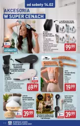 Gazetka promocyjna Aldi - Artykuły przemysłowe i tekstylia - Gazetka - ważna od 14.02 do 14.02.2026 - strona 8 - produkty: Słuchawka prysznicowa, Słuchawki, Masażer, Suszarka, Dyfuzor zapachowy, Olej, LG