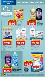 Gazetka promocyjna Lidl - GAZETKA - Gazetka - ważna od 11.09 do 11.09.2024 - strona 56 - produkty: Płyn do prania, Finish, Tablet, Proszek do prania, Silan, Płyn do płukania, Zmywarki, Bryza, Kapsułki do prania, Tabletki do zmywarki