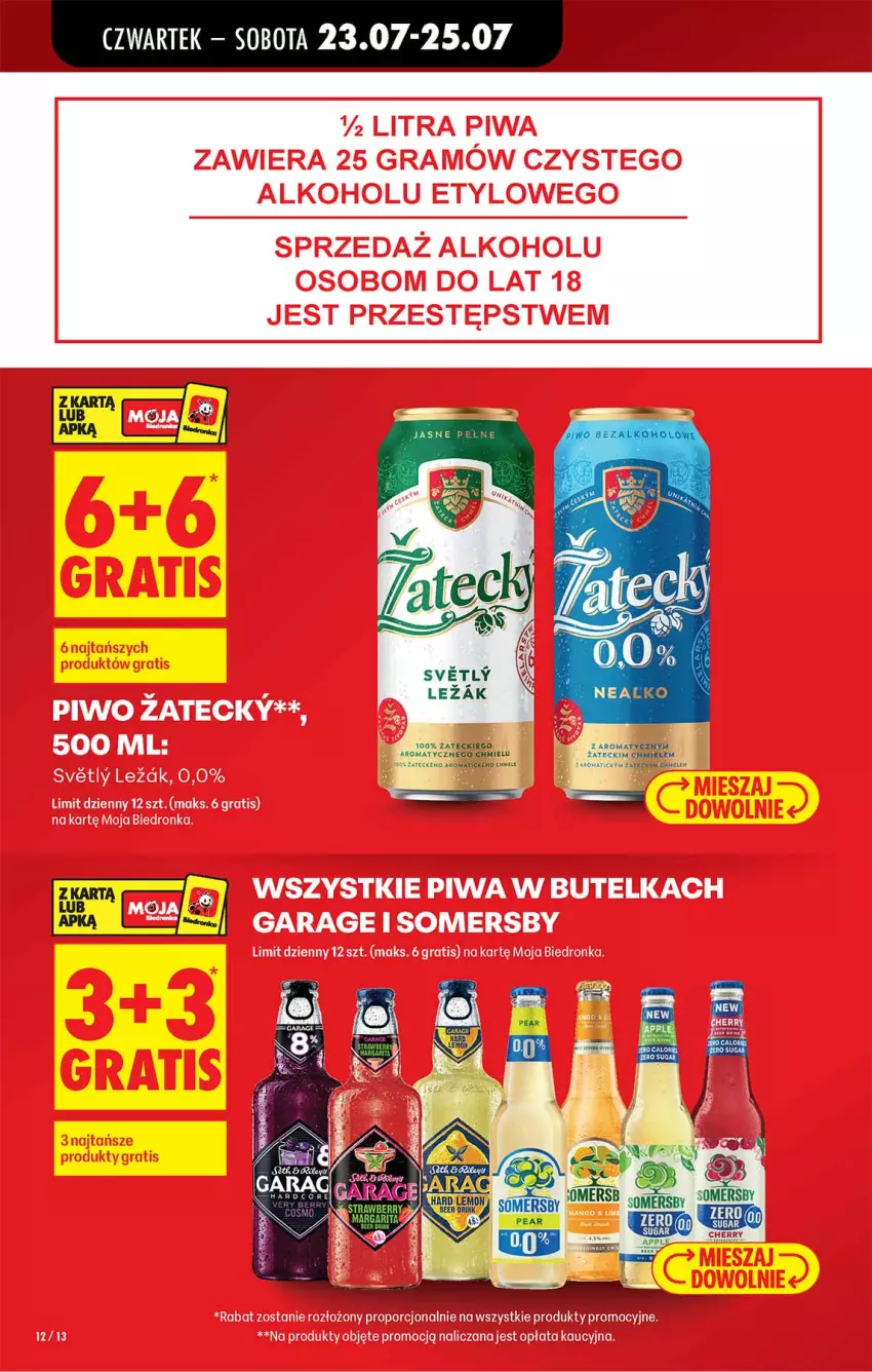 Gazetka promocyjna Biedronka - Od Czwartku - ważna 23.07 do 29.07.2026 - strona 12 - produkty: Fa, Gry