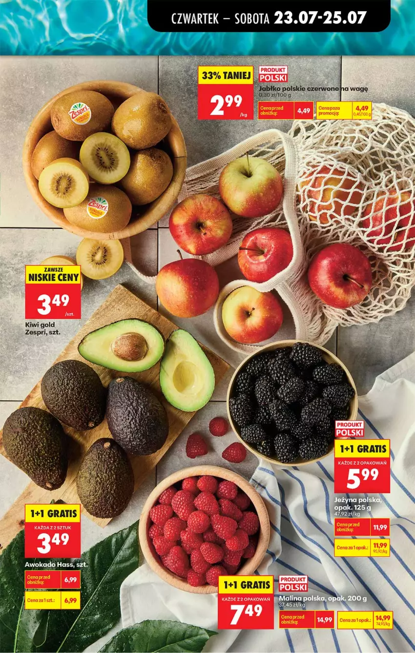 Gazetka promocyjna Biedronka - Od Czwartku - ważna 23.07 do 29.07.2026 - strona 25 - produkty: Gra, Kiwi