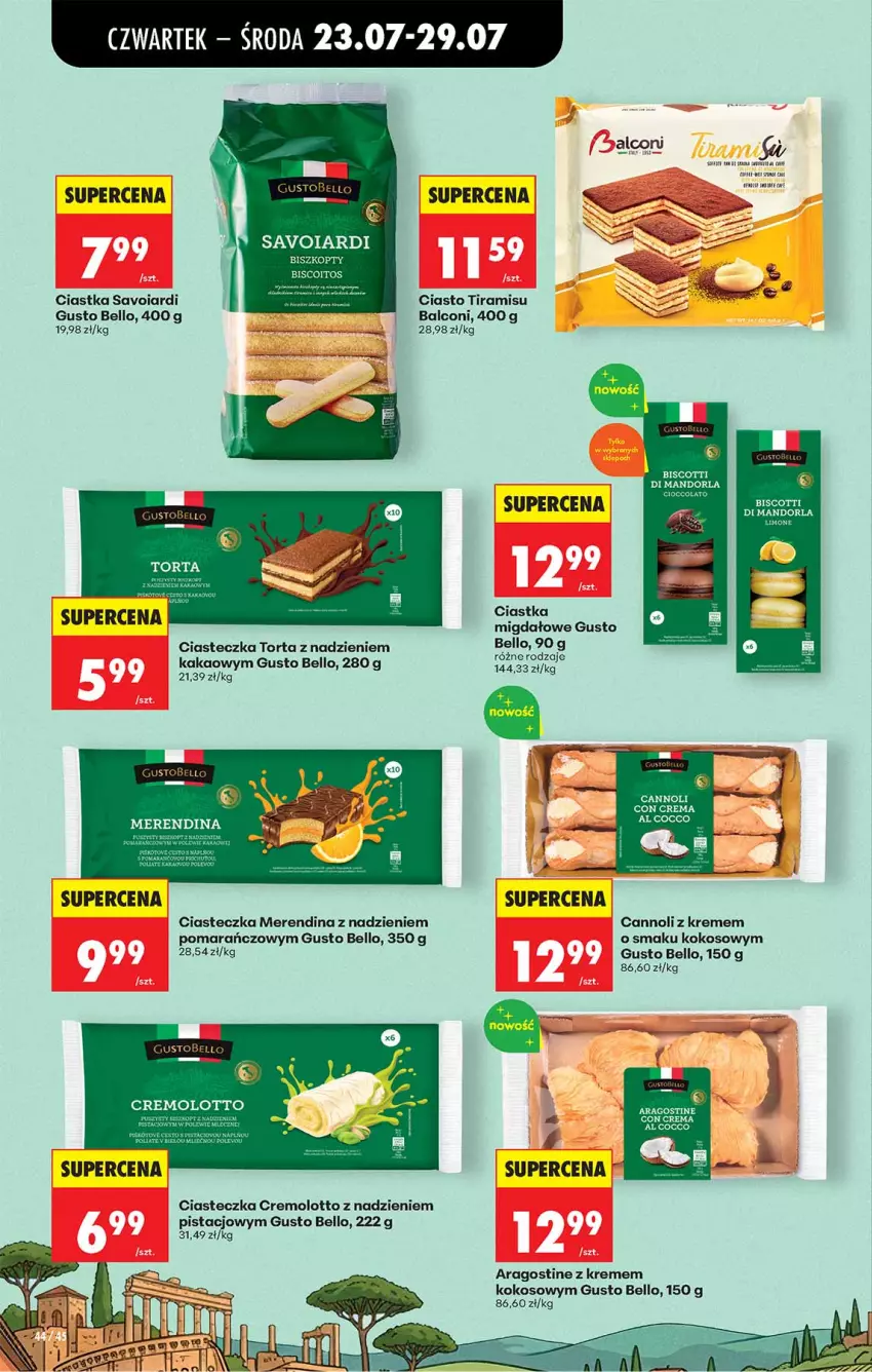 Gazetka promocyjna Biedronka - Od Czwartku - ważna 23.07 do 29.07.2026 - strona 44 - produkty: Alcon, Bell, Biszkopty, Ciastka, Kakao, Kokos, LG