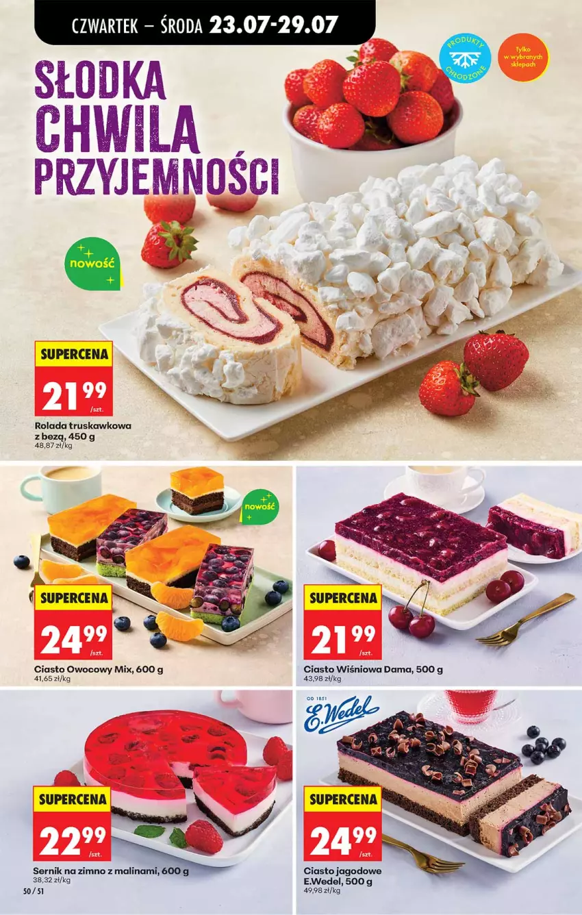 Gazetka promocyjna Biedronka - Od Czwartku - ważna 23.07 do 29.07.2026 - strona 50 - produkty: Rolada, Ser