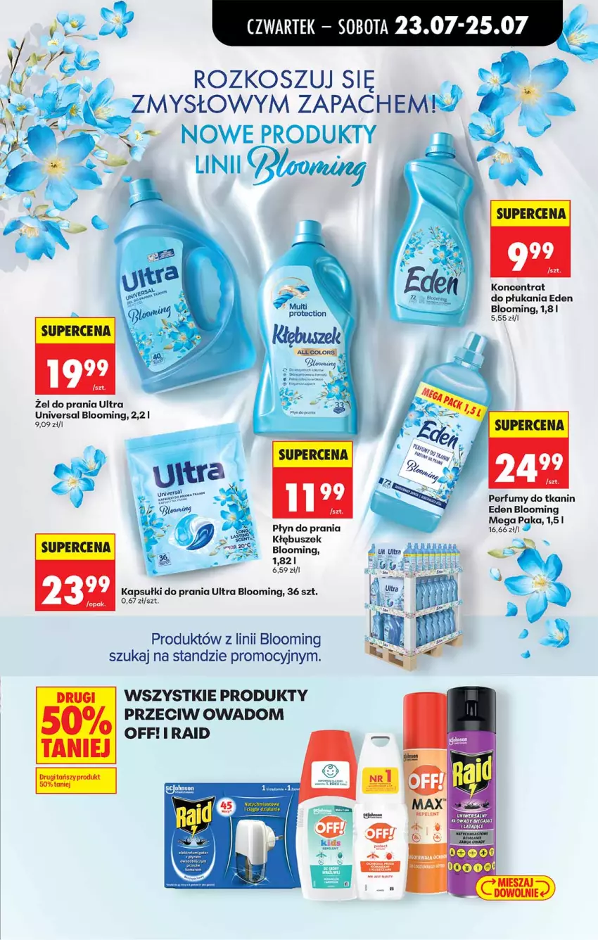 Gazetka promocyjna Biedronka - Od Czwartku - ważna 23.07 do 29.07.2026 - strona 61 - produkty: Kapsułki do prania, Perfum, Płyn do prania