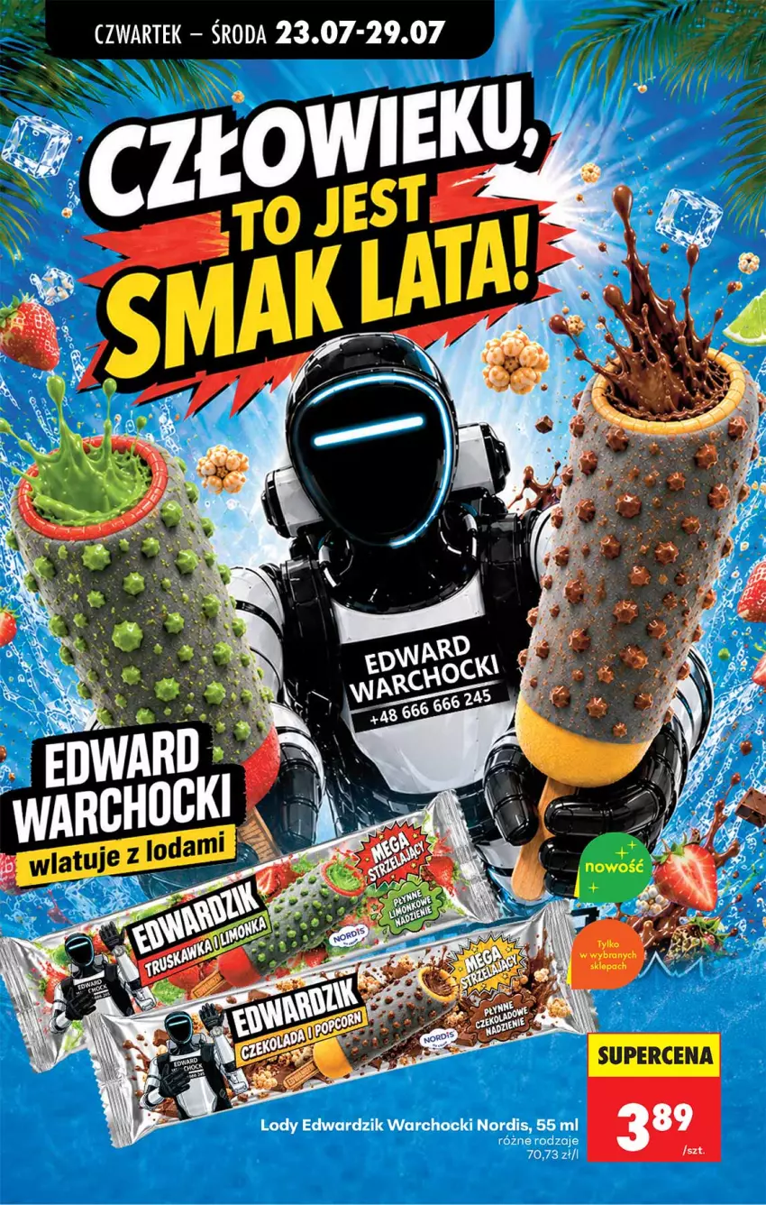 Gazetka promocyjna Biedronka - Od Czwartku - ważna 23.07 do 29.07.2026 - strona 78 - produkty: Lody