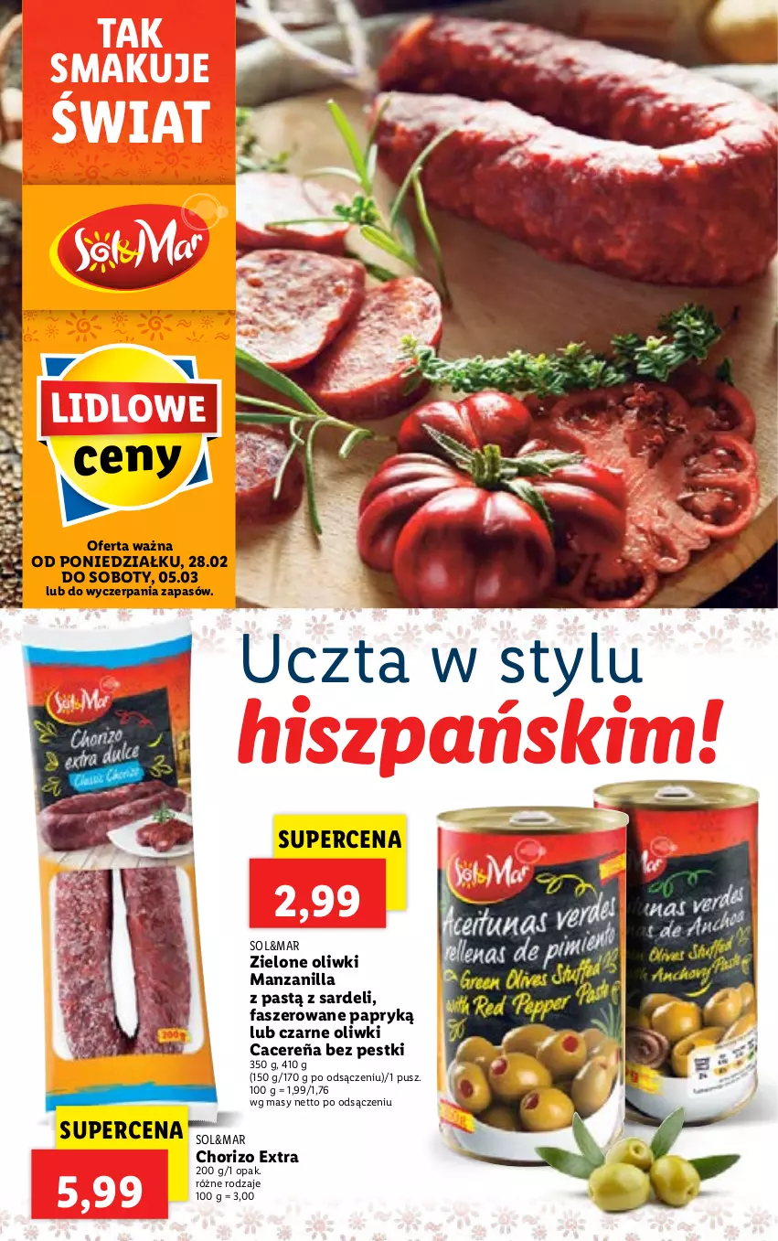 Gazetka promocyjna Lidl - GAZETKA - ważna 28.02 do 05.03.2022 - strona 46 - produkty: Acer, Fa, Oliwki