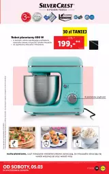 Gazetka promocyjna Lidl - GAZETKA - Gazetka - ważna od 05.03 do 05.03.2022 - strona 39 - produkty: Robot planetarny, Trzepaczka, Mieszadło, Robot