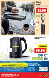 Gazetka promocyjna Lidl - GAZETKA - Gazetka - ważna od 05.03 do 05.03.2022 - strona 45 - produkty: Top, Gry, Czajnik elektryczny, Czajnik, Termos, Mola