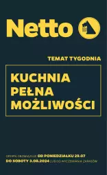 Gazetka promocyjna Netto - Od Poniedziałku Przemysłowa - Gazetka - ważna od 03.08 do 03.08.2024 - strona 1 - produkty: Kuchnia
