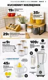 Gazetka promocyjna Netto - Od Poniedziałku Przemysłowa - Gazetka - ważna od 03.08 do 03.08.2024 - strona 3 - produkty: Blender, Stojak, Przyprawy, Półka