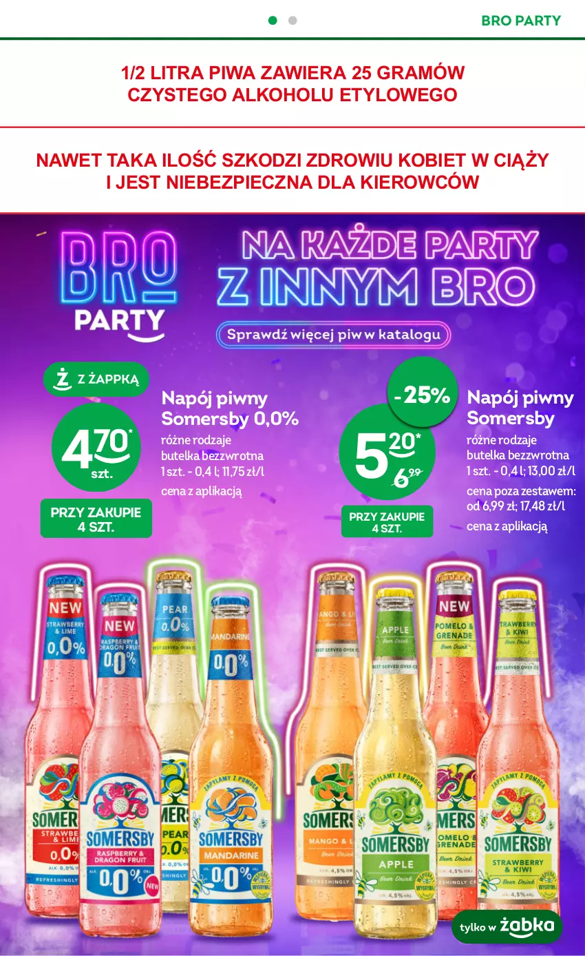 Gazetka promocyjna Żabka - ważna 13.09 do 26.09.2023 - strona 20 - produkty: Gra, Napój, Piec, Piwa, Somersby