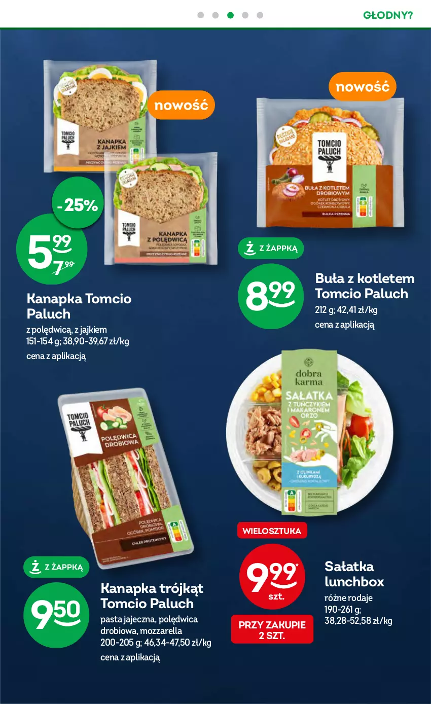 Gazetka promocyjna Żabka - ważna 13.09 do 26.09.2023 - strona 8 - produkty: Kotlet, Mozzarella, Polędwica, Sałat, Sałatka