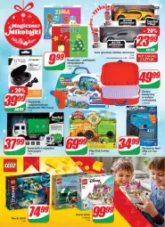 Gazetka promocyjna Dino - Gazetka - Gazetka - ważna od 07.12 do 07.12.2021 - strona 18 - produkty: Por, Wyrzutnia, Klej, Play-Doh, LEGO, Wkręt, Sport, Nerf, Klocki, Traktor