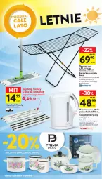 Gazetka promocyjna Intermarche - Gazetka Intermarche - Gazetka - ważna od 19.07 do 19.07.2023 - strona 36 - produkty: Mop, Czajnik elektryczny, Czajnik, Kije, Wkład do mopa, Suszarka