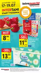 Gazetka promocyjna Intermarche - Gazetka Intermarche - Gazetka - ważna od 19.07 do 19.07.2023 - strona 40 - produkty: Gin, Papier, Papryka czerwona, Papryka, Papier toaletowy, Mleczko, Ptasie mleczko, E. Wedel