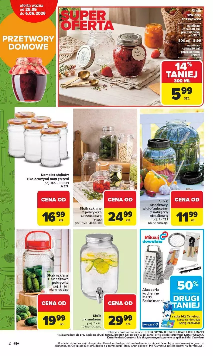 Gazetka promocyjna Carrefour - Gazetka Łap super okazje od poniedziałku! - ważna 25.05 do 06.06.2026 - strona 2 - produkty: Fa