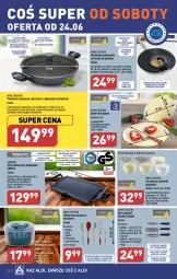Gazetka promocyjna Aldi - Pełen katalog od 19.06 - Gazetka - ważna od 25.06 do 25.06.2023 - strona 32 - produkty: Piec, Top, Sok, Ser, Ryż, Gra, Termos, Trzepaczka, Uchwyty, Sałat, Płyta, Piekarnik, Patelnia, Grill