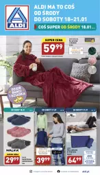 Gazetka promocyjna Aldi - Aldi ma to COŚ - Gazetka - ważna od 21.01 do 21.01.2023 - strona 1 - produkty: Sweter, Koc, Gra, Kapcie, Kawa, Fa