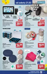 Gazetka promocyjna Aldi - Artykuły przemysłowe i tekstylia - Gazetka - ważna od 21.03 do 21.03.2026 - strona 13 - produkty: Czujnik zewnętrzny, Ser, Por, Akcesoria do pakowania, Szczotka, Organizer, Golarka, Ręcznik, Pokrowiec, Podkład, LG