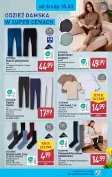 Gazetka promocyjna Aldi - Artykuły przemysłowe i tekstylia - Gazetka - ważna od 21.03 do 21.03.2026 - strona 3 - produkty: Gin, Karp, T-shirt, Wełna, Moda, Legginsy, Fa