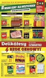 Gazetka promocyjna Delikatesy Centrum - Gazetka - ważna od 08.05 do 08.05.2024 - strona 1 - produkty: Gra, Węgiel drzewny, Papier, Primavera, Papier toaletowy, Winogrona, Prima, Woda, Wino, Fa