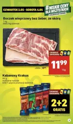Gazetka promocyjna Delikatesy Centrum - Gazetka - ważna od 08.05 do 08.05.2024 - strona 24 - produkty: Krakus, Rum, Gra, Boczek, Kabanos, Boczek wieprzowy, Fa