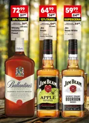 Gazetka promocyjna Delikatesy Centrum - DeliBarek DC12-DC13 - Gazetka - ważna od 30.03 do 30.03.2025 - strona 18 - produkty: Whiskey, Whisky, Jim Beam, Ballantine's, Gala